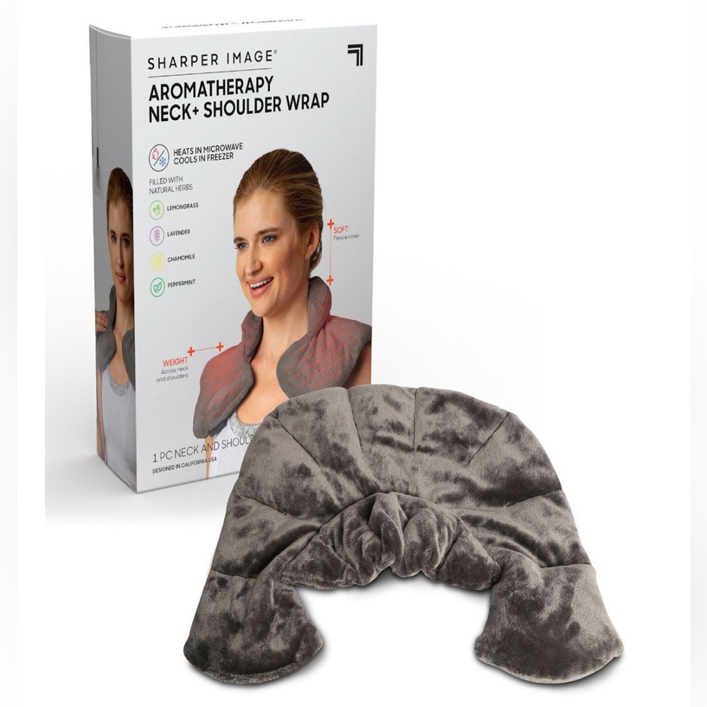 Sharper Image Warming & Cooling Aromatherapy
Neck & Shoulder Wrap Pad